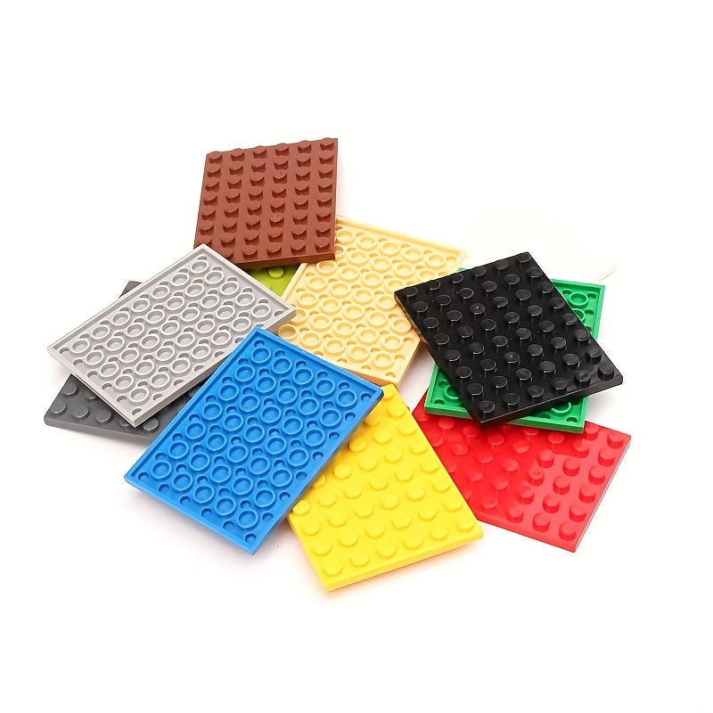 6x8 Building Block Base ABS Material DIY Stacking Toy Set