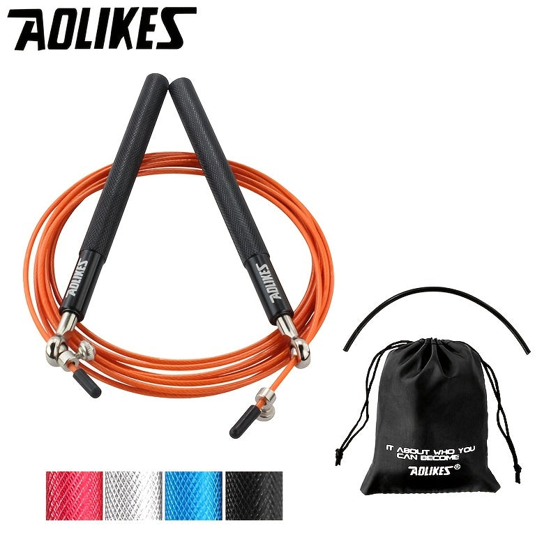 Adjustable Steel Jump Rope for Home Fitness - Boosts Cardio and Endurance