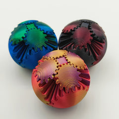 Colorful Flexible Gear Ball Model with Gradient