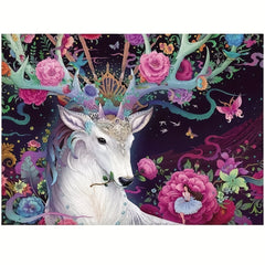 Deer Wooden Jigsaw Puzzle Gift Package
