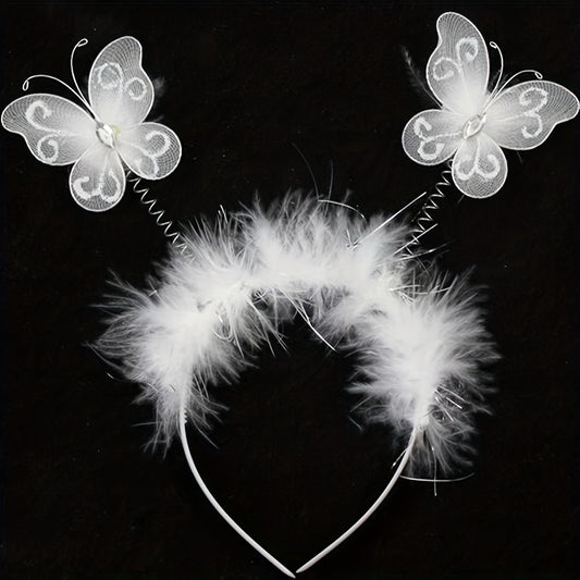 Cartoon Butterfly Hair Hoop Dress Up Headwear