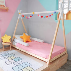 Nordic Jump Plaid Mats Rainbow Digital Carpet