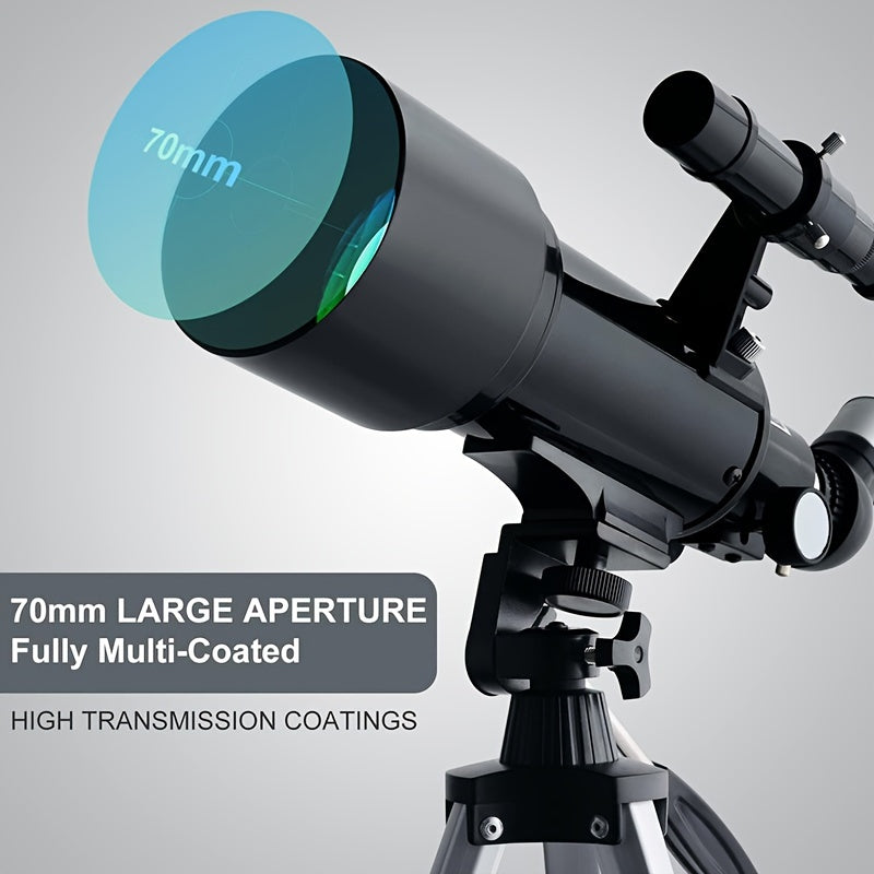 120X Astronomical Telescope HD Imaging 400mm Focal Length for Stargazing