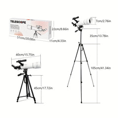 Kids Educational Astronomy Telescope with Tripod Stand