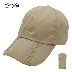 Men's Lightweight Foldable Baseball Cap Adjustable Hat