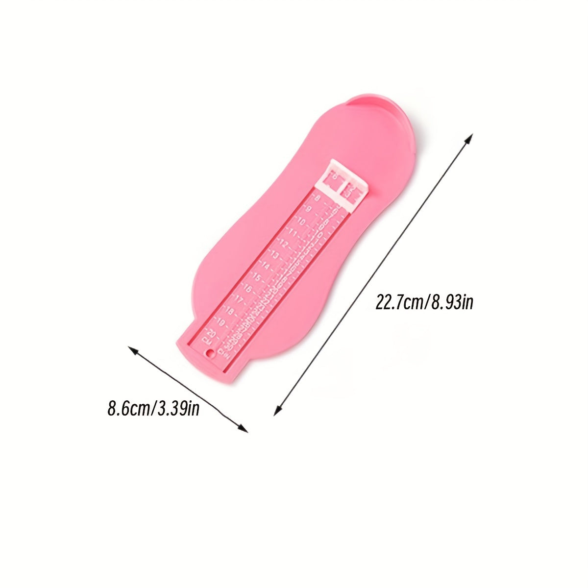 Nordic Pink Foot Measuring Device Shoe Size Measuring Instrument