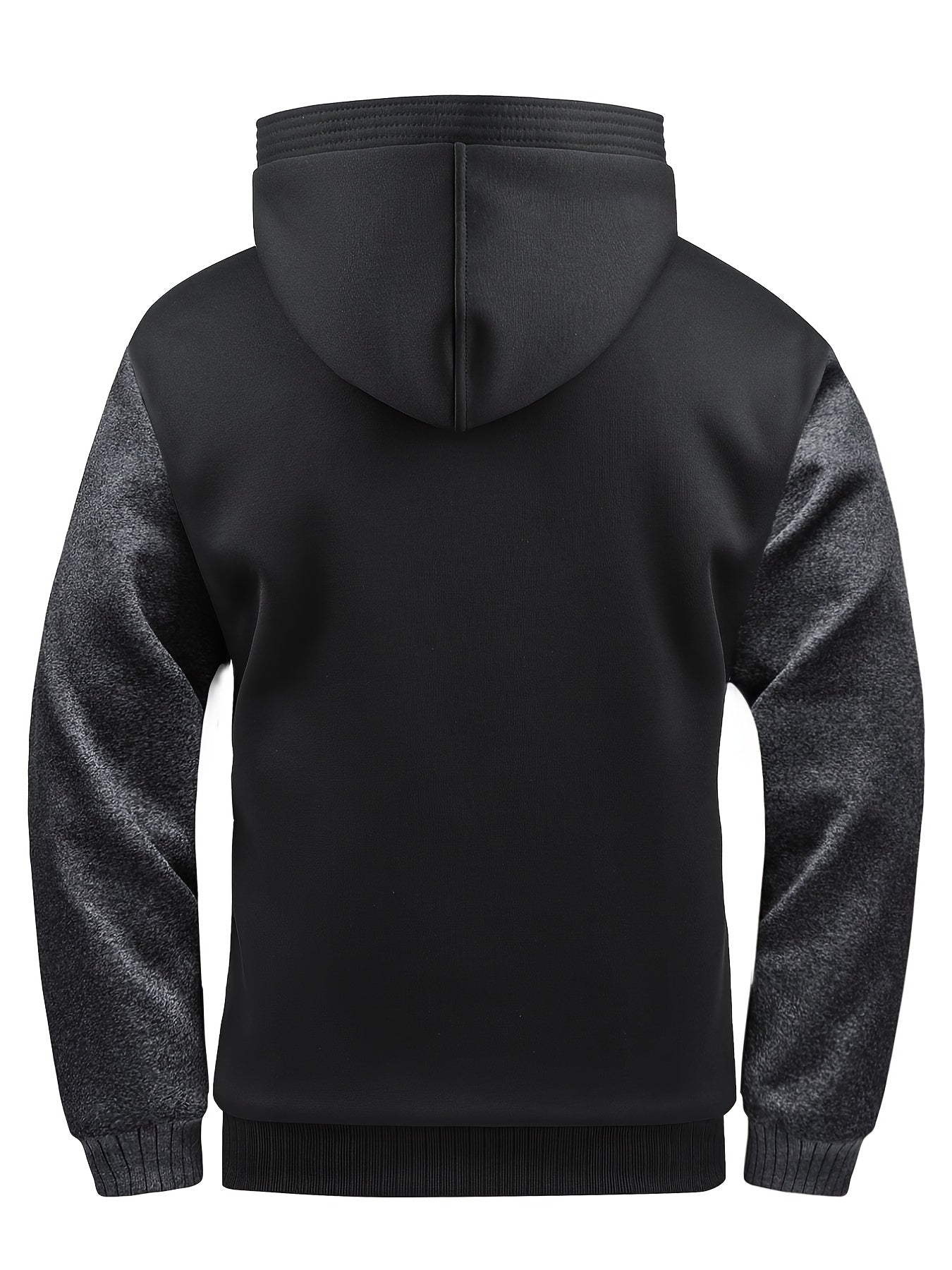 Men's Zip Fleece Hoodie Winter Jacket