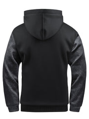 Men's Zip Fleece Hoodie Winter Jacket