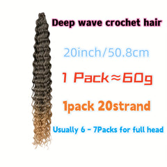 2pcs 50.8cm Afro Kinky Curly Hair Bundles Braided Hair Extensions Synthetic 1B