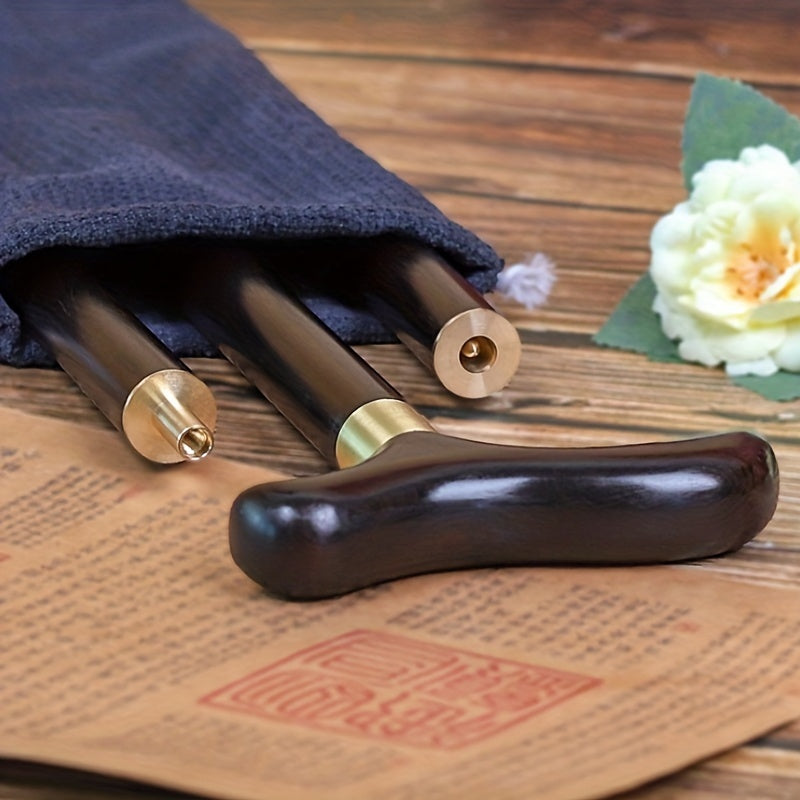 Wooden Walking Sticks Portable Poles Durable Gift For Men
