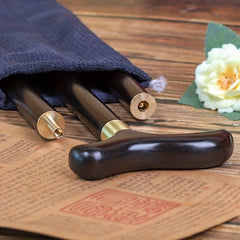 Wooden Walking Sticks Portable Poles Durable Gift For Men