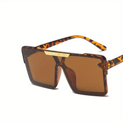 Y2K Vintage Square Sunglasses Sun Protection