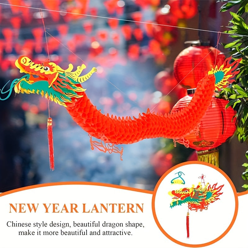 Dragon Lanterns Red Decorations for New Year