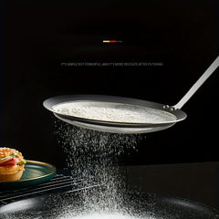 Stainless Steel Mesh Skimmer Spoon Long Handle Anti-scalding Hot Pot Filter