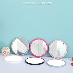 Portable Round HD Mirror for Travel Camping and Home