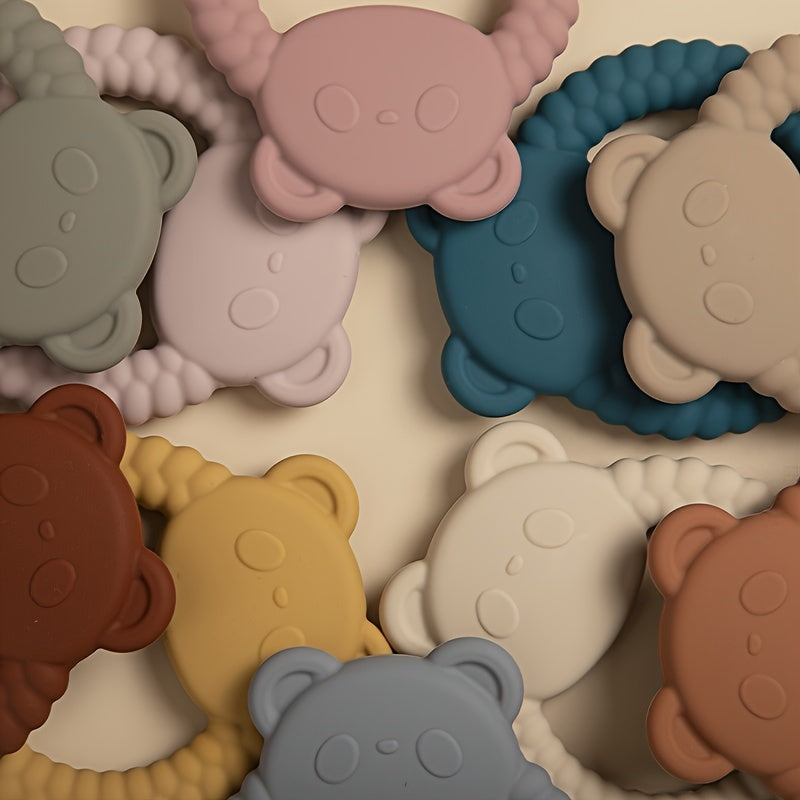 Panda Teether for Babies BPA Silicone Teething Toys Boys & Girls