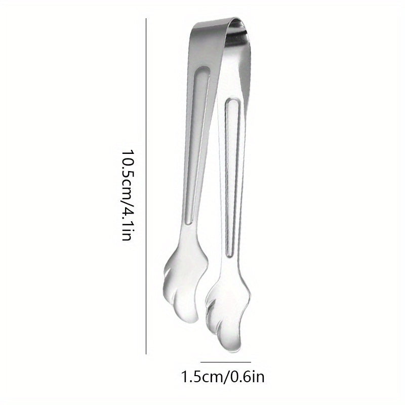 Wings Shaped Mini Food Tongs Stainless Steel Sugar Tongs Ice Tong
