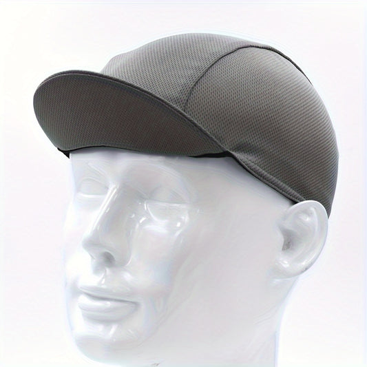 Green Grey Cycling Cap Unisex