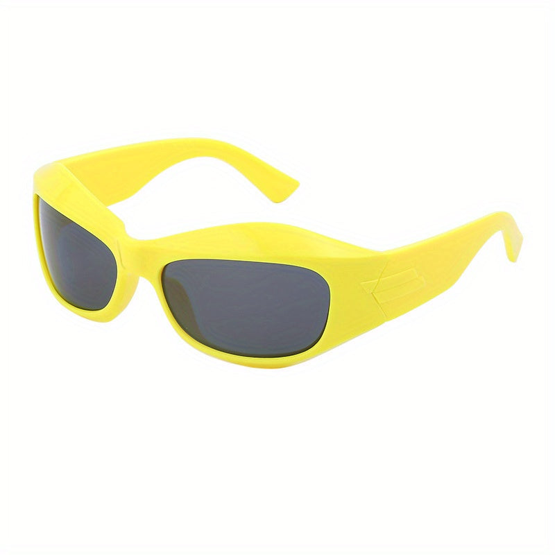 Steampunk Sunglasses Men's Bicycle Sports Y2K Party Sunglasses