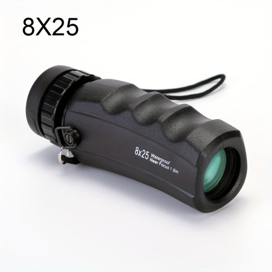 Compact 8x25 Monocular Telescope for Travel Wildlife Sports Concerts