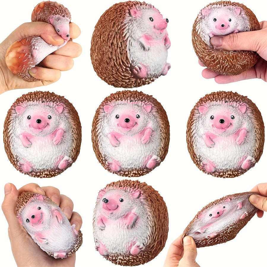 Squeezable Hedgehog Stress Ball Toy