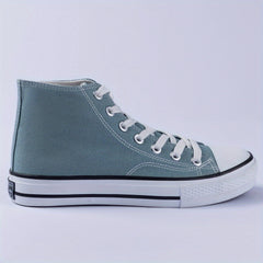 Men's High Top Sneakers Lace Up Casual Outdoor Walking Shoes