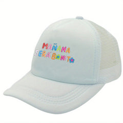 Mesh Trucker Hat Solid Baseball Cap Lightweight Adjustable Dad Hat