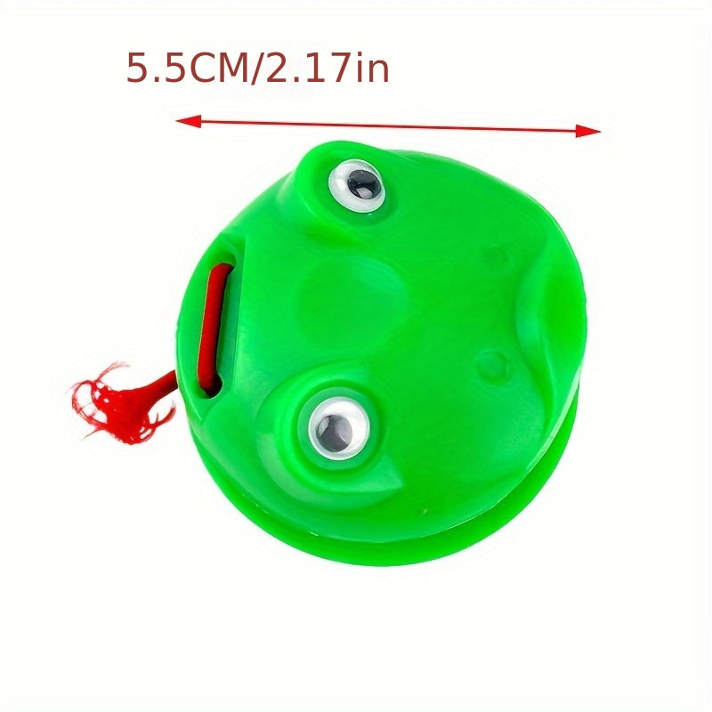 Cartoon Frog Percussion Soundboard Music Instrument for Performance