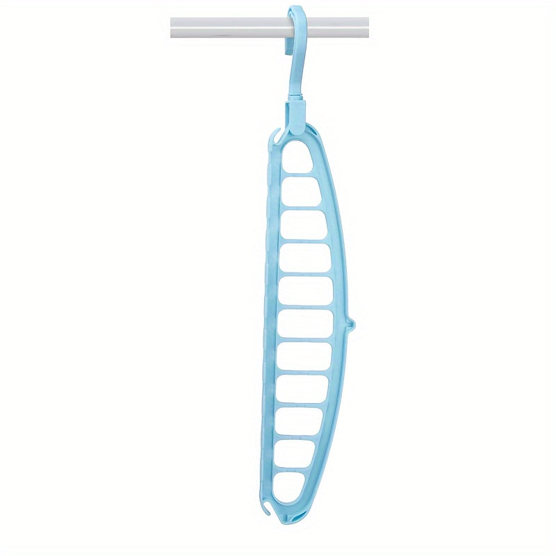 Foldable Heavy Duty Clothes Hanger Household Space Saving Organizer