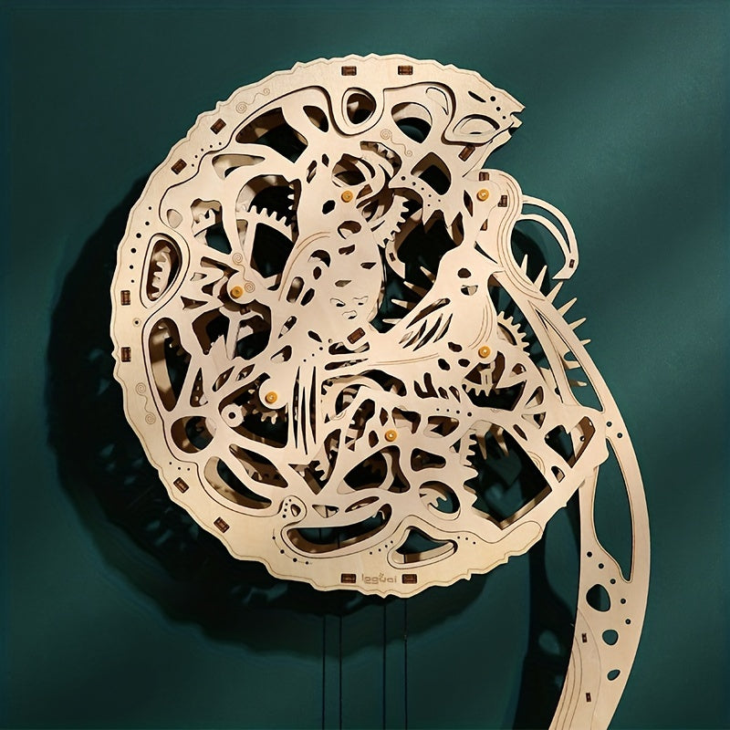 3D Wooden Puzzle For Adults - Moon Jigsaw Puzzle