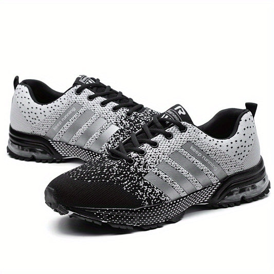 Unisex Breathable Knit Sneakers Lightweight Outdoor Shoes
