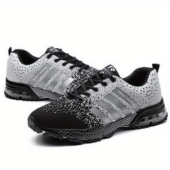 Unisex Breathable Knit Sneakers Lightweight Outdoor Shoes