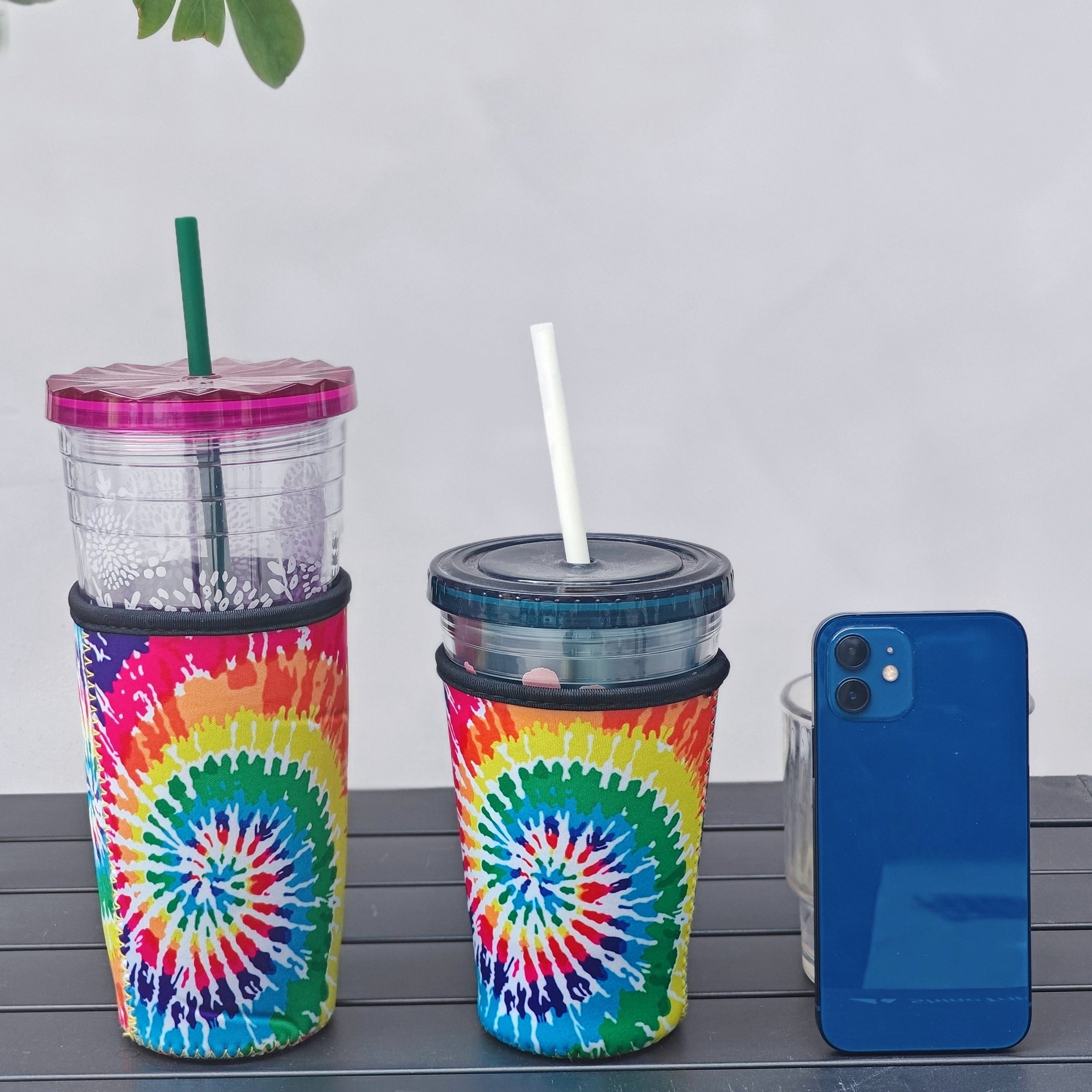 Rainbow Printed Non-slip Cup Sleeve for 22-32oz Cup