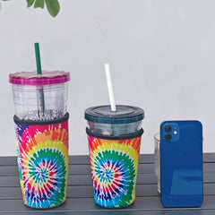 Rainbow Printed Non-slip Cup Sleeve for 22-32oz Cup