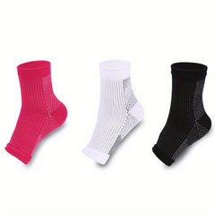 Toeless Short Socks Ankle Brace Foot Sleeve Women's Stocking