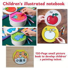 Colorful Maze Picture Book for Easter and Birthdays