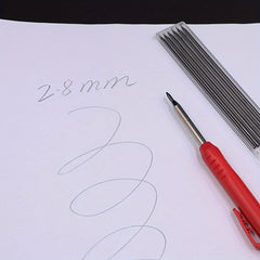Carpenter Mechanical Pencil Red Yellow Leads Plumbers