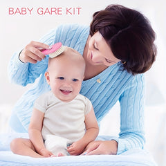 Portable Baby Grooming Kit 20 32 Cm - Hair Brush Comb Nail Clippers Thermometer