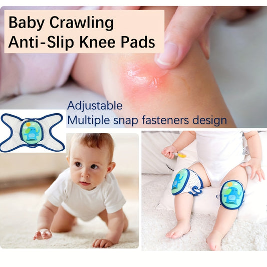 Baby Knee Pads for Crawling Anti Slip & Protect Knees Elbows Legs