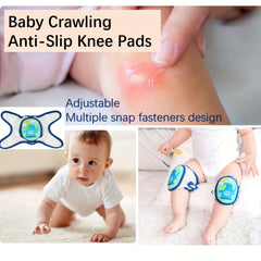 Baby Knee Pads for Crawling Anti Slip & Protect Knees Elbows Legs
