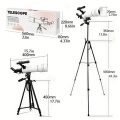 High Power Telescope Educational Toy for Kids Birthday & Christmas Present