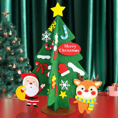DIY Desktop Christmas Tree Material Package Ornaments Decorations