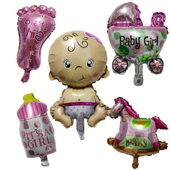 5pcs Birthday Mini Cartoon Balloon Set