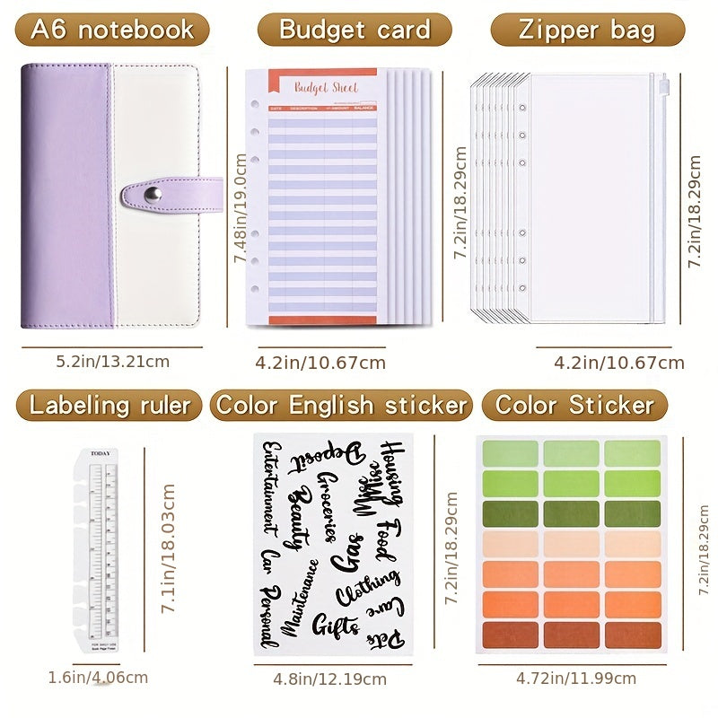 Splicing Hand Ledger A6 Loose Leaf Notebook Set