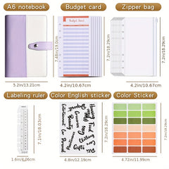 Splicing Hand Ledger A6 Loose Leaf Notebook Set