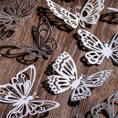 20pcs Hollow Butterfly Photo Frame European Style Journal Decoration