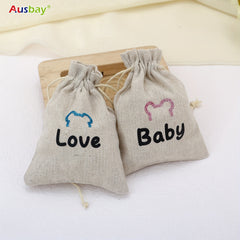 2pcs Personalized Pacifier Clip Customized Chain Silicone Teething Holder Gift