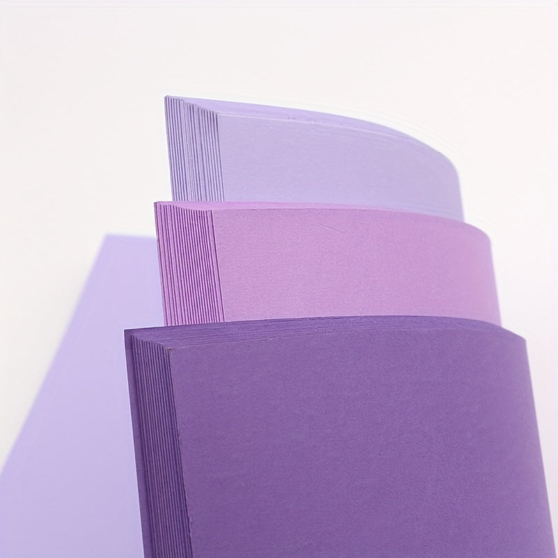 250g 15sheets Purple Series Card Paper A4 Cardstock