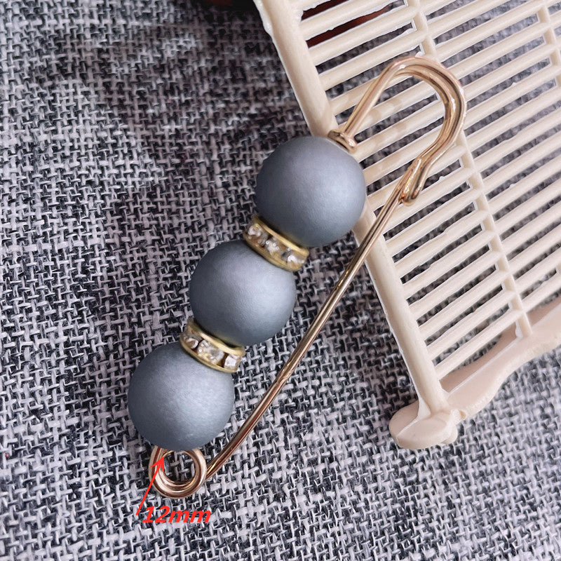 Solid Waist Brooch Pin for Women