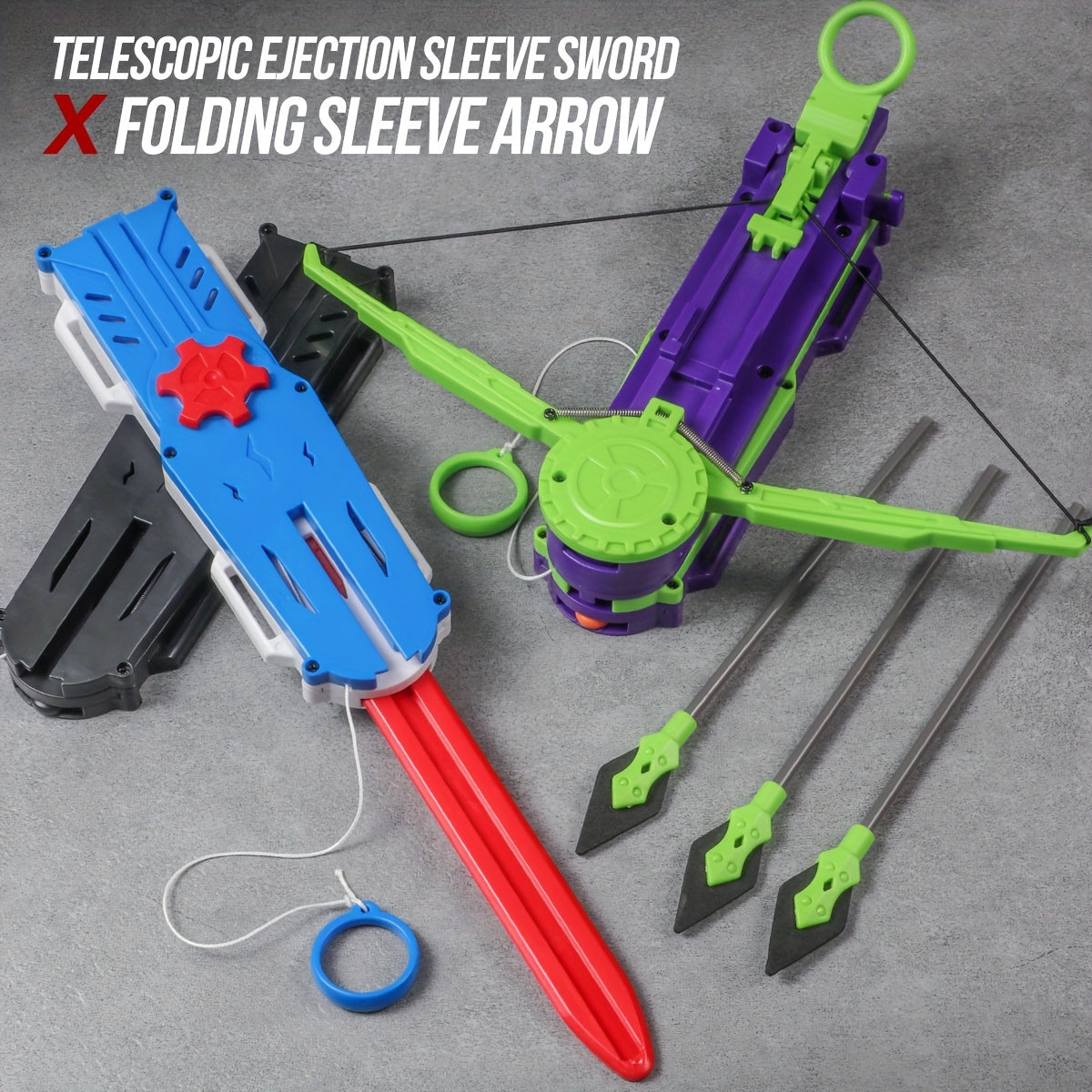 Sleeve Sword and Arrow Role Playing Props - Upgrade Version